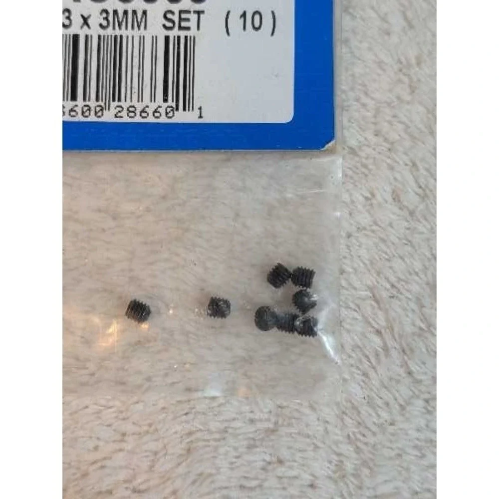 Duratrax DTXC8660 3x3mm Screw Set 10 RC Car Parts Hobby